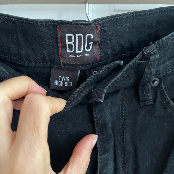 Urban Outfitters BDG Twig High-Rise Crop Skinny Jeans Size 24 - Picture 5 of 10